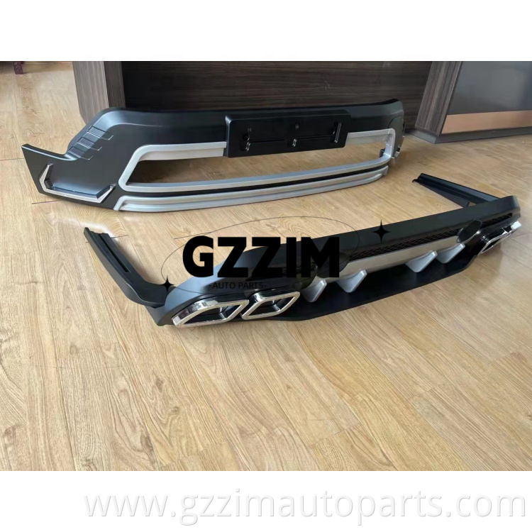 Plastic Front & rear Bumper Grille Full Sets Bodykit FOR For Innova 2023